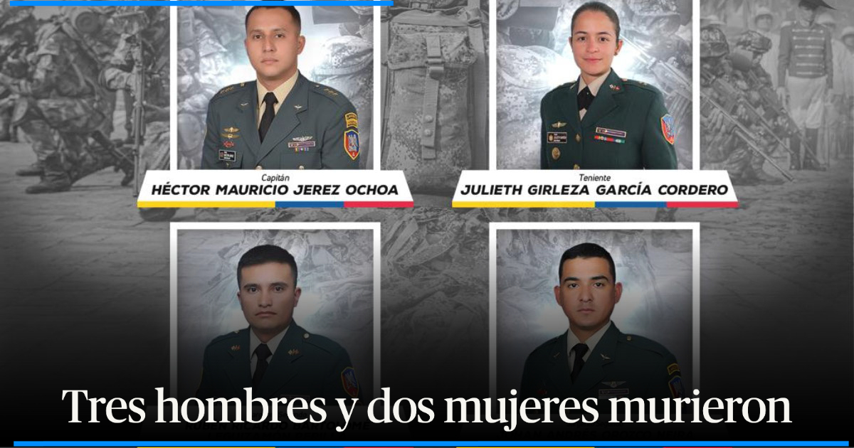 Estos Son Los Militares Fallecidos En Accidente De Helicóptero | El ...